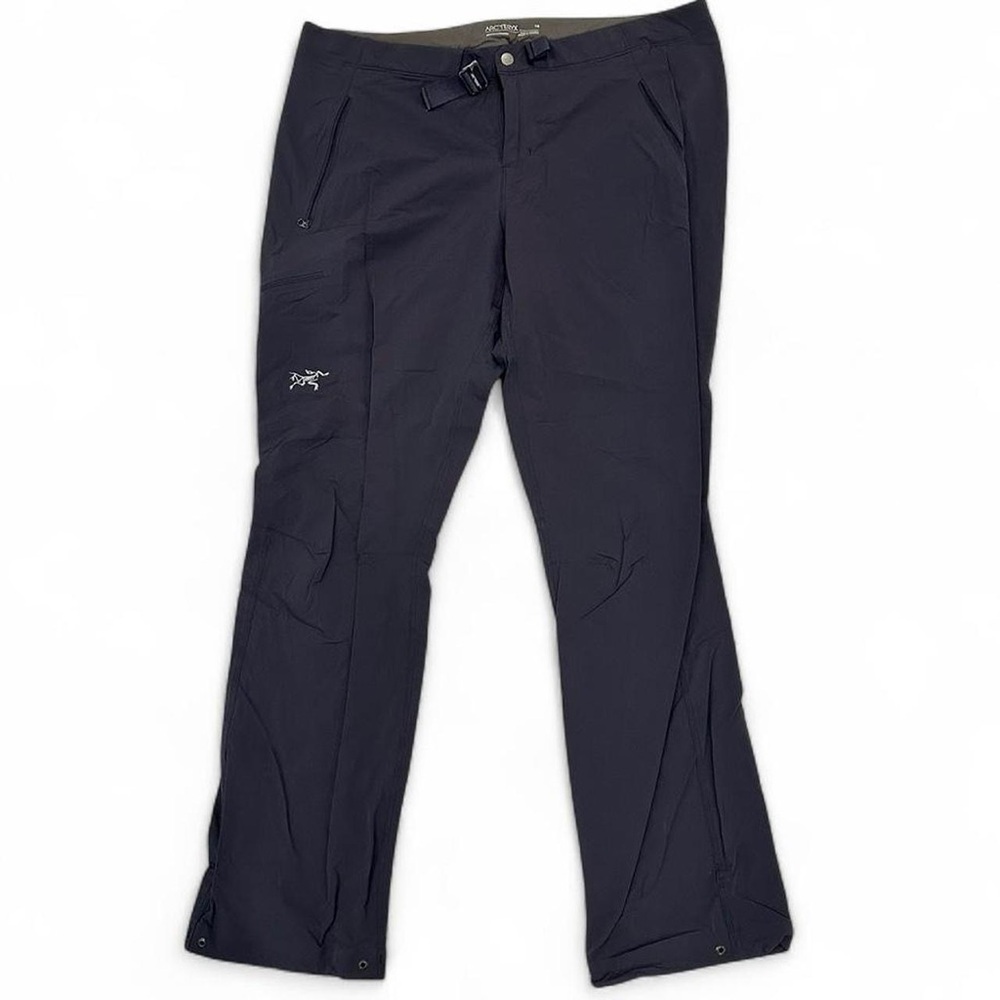 Arc’teryx Women’s Gamma LT Pants Black Sapphire Size 16 Belt